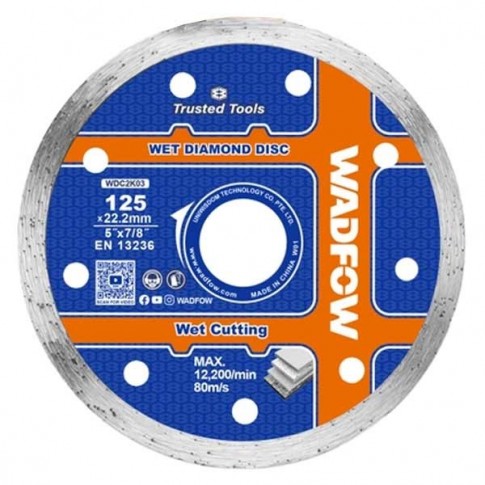 Disque Diamant pour céramique 125mm WADFOW