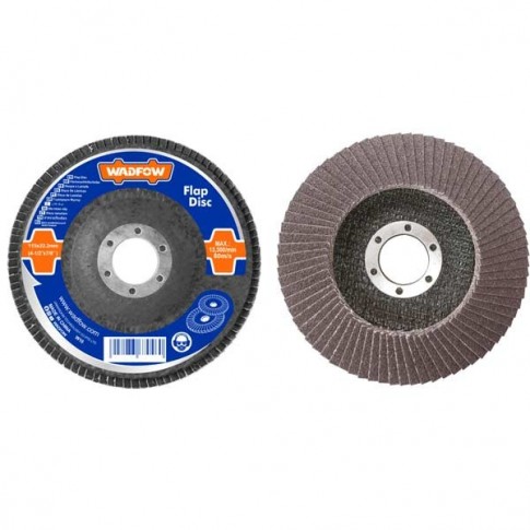 Disque 115mm à lamelles G60 profil bombé pour métaux WADFOW