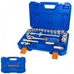 Coffret de 25 pièces douilles 1/2" WADFOW WST2D25