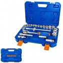 Coffret de 25 pièces douilles 1/2" WADFOW WST2D25
