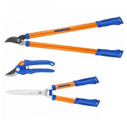 Pack 3 outils Jardinage Cisaille & 2 sécateurs WADFOW
