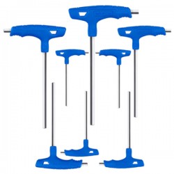 Kit 8 tournevis HEX mâles en T WADFOW