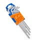 Jeu de 9 clés mâles longues TORX WADFOW WHK3291