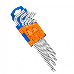 Jeu de 9 clés mâles longues TORX WADFOW WHK3291