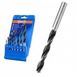 Coffret 7 mèches à bois 3-10mm WADFOW