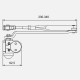 Ferme-porte argent CISA 6047003097