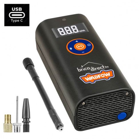 Mini Compresseur de gonflage sans-fils 10 Bars WADFOW