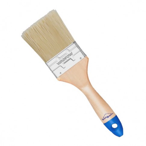 Pinceau Plat 63mm manche en bois WADFOW