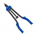 Pince à tête pivotante pour rivets et écrous aveugles en coffret WADFOW WHR5B16