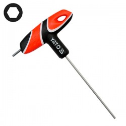 Tournevis en T mâle HEX 2mm YATO
