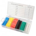 Coffret de 128 gaines thermoretractables 2.5-13mm YATO