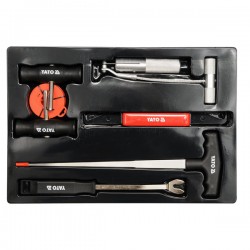 Kit d'outillage pour remplacement de pare-brises YATO