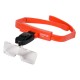 Ensemble de 5 loupes grossissantes eclairées YATO