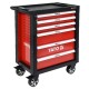 Servante d'ateliers 6 tiroirs 177 outils YATO