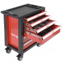 Servante d'ateliers 6 tiroirs 177 outils YATO