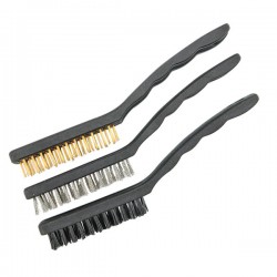 Jeu de 3 brosses de précision VOREL