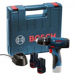 Perceuse-Visseuse 12V Li-Ion 2x2Ah BOSCH GSB120LI