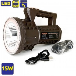 Lampe Torche LED rechargeable 15W TL-415