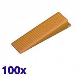 Kit de 100 cales autonivelantes pour carrelage