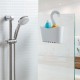 Valet de rangement suspendu pour douche BLANC TATAY