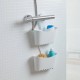 Valet de rangement suspendu pour douche BLANC TATAY