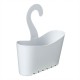 Valet de rangement suspendu pour douche BLANC TATAY