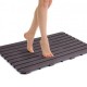 Caillebotis de douche Marron foncé 50x80 TATAY
