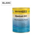 Peinture Laquée Brillante Blanche pour Métaux 1Kg ALPENLACK 340 DEUTSCHLATEX