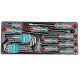 Mini servante portative avec 132 outils TOTAL