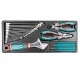 Mini servante portative avec 132 outils TOTAL