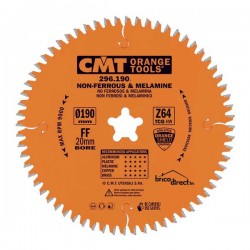Disque circulaire pour Aluminium 190mm 2.8X30mm 40 dents CMT