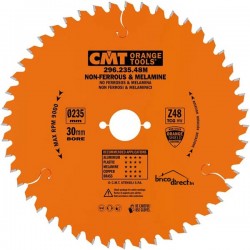 Disque circulaire pour Aluminium 235mm 2.8X30mm 48 dents CMT