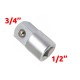 Adaptateur pour Clé à cliquet 1/2"F à 3/4"M ACEM