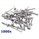 Boîte 1000 rivets Aluminium 3.8x12