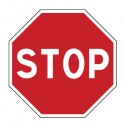 Pictogramme Plaque STOP 300x300mm