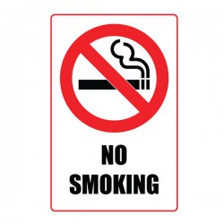 Pictogramme Plaque INTERDIT DE FUMER 200x300mm