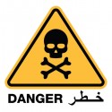Pictogramme Plaque DANGER 200x200mm