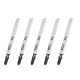 Pack de 5 lames de scie sauteuse spécial Bois 10-45 DIAGER