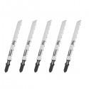 Pack de 5 lames de scie sauteuse spécial Bois 10-45 DIAGER