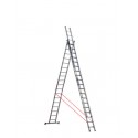 Echelle triple en aluminium 3x5m LITAN