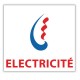 Pictogramme Plaque STEG Electricité 200x200mm