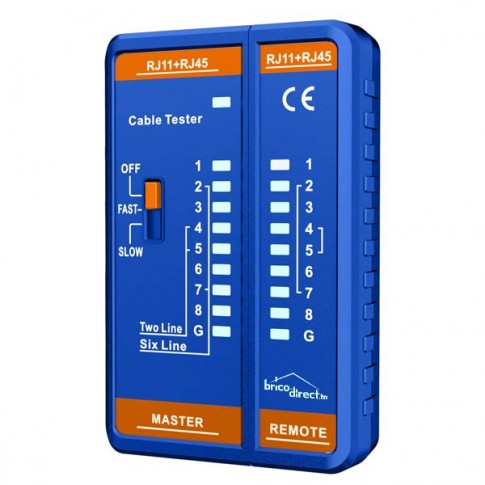 Appareil testeur de réseau et cablage ETHERNET WADFOW