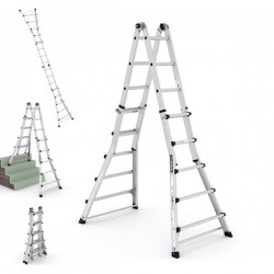 Echelle Multifonctions 4x5 en aluminium évasée CAGSAN