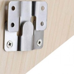 Pack de 2 supports d'accrochage pour cadres et meubles 30x55mm TOROZER