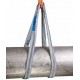 Elingue plate double de levage 6m-4Tonnes