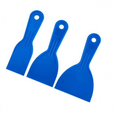Jeu de 3 spatules palettes plates en plastique WADFOW