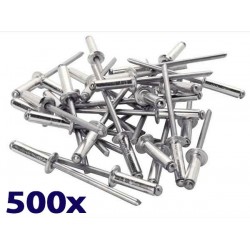 Boîte 500 rivets Aluminium 4.0x22