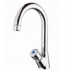 Robinet temporisé en col de cygne pour lavabo MCM 9091