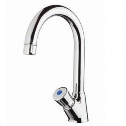 Robinet temporisé en col de cygne pour lavabo MCM 9091