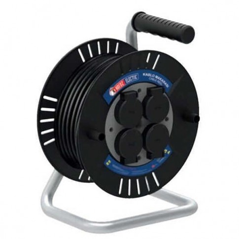 Enrouleur 40m 4 prises 2P+T 3x2.5mm